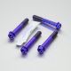 Vis d'étriers de frein titane percées M10x60 mm (1.25) PRO-BOLT Race Spec