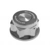 Ecrou de colonne de direction aluminium anodisé titane ZETA Racing SUZUKI, YAMAHA.