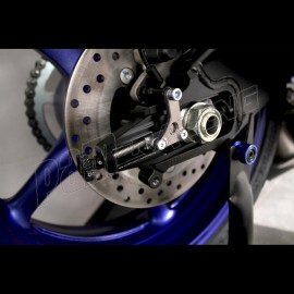 Tendeur de chaîne avec support étrier de frein R6 2017-2023 Valter Moto