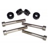 Kit de montage étriers Brembo HPK ZX10R / ZZR1400 / GSXR600/750 2006-2016 / GSXR1000 2005-2008 disque 320 mm