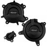 Kit de 3 protections de carter GB Racing Ninja 400, Z400 2018-2023, Ninja 500 2024