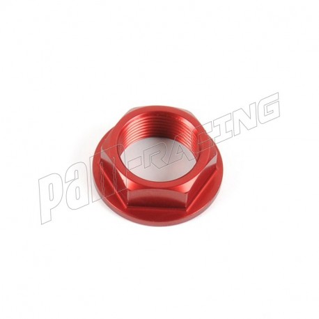 Écrou d'axe de bras oscillant en aluminium anodisé taillé masse M25x1,5 LIGHTECH APRILIA