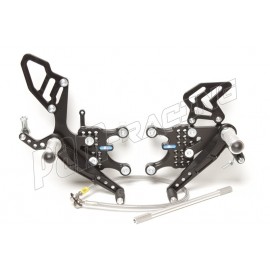 Commandes reculées PP Tuning ZX-10R 2006-2007