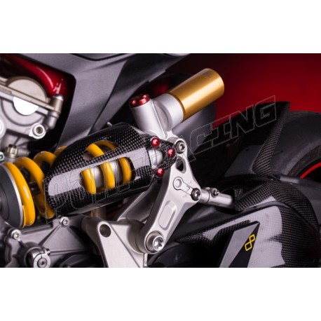 Protection amortisseur arriére carbone LIGHTECH PANIGALE 899/1199/1299 2012-2017