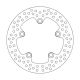 Disque de frein arrière fixe 220 mm HALO R1 2004-2020, R6 2003-2020, MT-10 Moto-Master