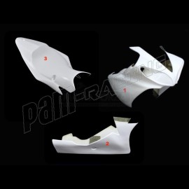 Carénage poly complet racing 3 parties fibre de verre R1 2009-2014 SRT FAIRINGS