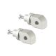 Paire avant ou arrière d'adaptateurs pour repose pieds LIGHTECH Z650 2017-2026, Z900 2017-2026