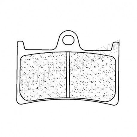 Plaquettes de frein avant racing métal fritté XBK5 CL BLAKES KAWASAKI, SUZUKI, YAMAHA