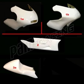 Carénage poly complet 3 parties racing fibre de verre RS 125 2003 A-KIT SRT FAIRINGS