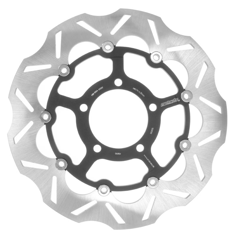 Disques De Frein Avant Or Pour Kawasaki Ninja ZX9R (94-97, 02-03) Et VN1500/1600 Mean Streak – Diamètre 320 Mm, Acier Inox, Flottants