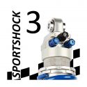 Amortisseur arrière EMC Sportshock 3 GSXR750 1996-1997 (utilisation circuit)