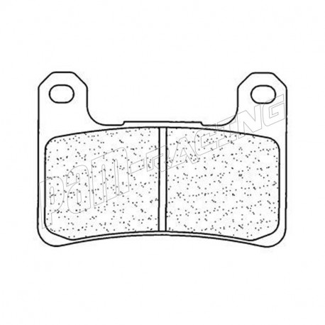 Plaquettes de frein avant racing métal fritté XBK5 CL BRAKES KAWASAKI, SUZUKI