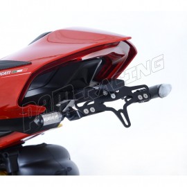 Support de plaque d'immatriculation R&G Racing Panigale V4/V4R/V4S 2018-2022, Streetfighter V4/V4S 2020-2022