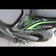 Sliders de coque arrière carbone STRAUSS ZX6R 2013-2016