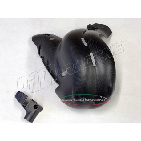 Protections de collecteur d'échappement carbone CARBONVANI Panigale V4, V4R, V4S, Streetfighter V4/S 2018-2021