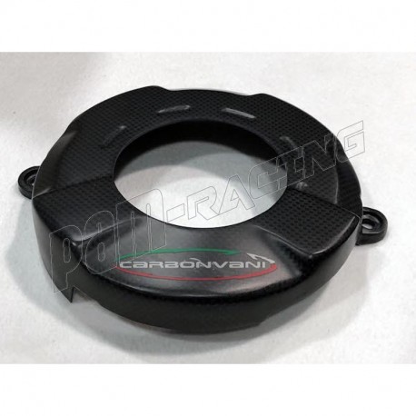 Protection ouverte de carter embrayage carbone CARBONVANI Panigale V4, V4R, V4S 2018-2021