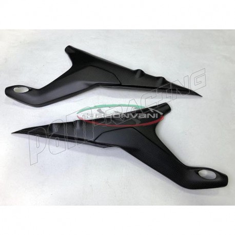 Protections de cadre arrière carbone CARBONVANI Panigale V4, V4R, V4S 2018-2024