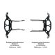 Araignée racing aluminium version 2 R1 2015-2022 SRT FAIRINGS