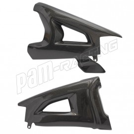 Protections de bras oscillant et protection de chaîne carbone ZX10R 2016-2025