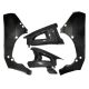 Protections de cadre et bras oscillant avec protection de chaîne carbone ZX10R 2016-2025