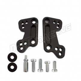 Platines de déport pour commandes reculées d'origine Ninja 300 2013-2016, Ninja 250 2008-2012 Valter Moto