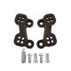 Platines de déport pour commandes reculées d'origine GSXR600/750 2000-2005, GSXR1000 2001-2004, SV650 1999-2002 Valter Moto