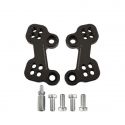 Platines de déport pour commandes reculées d'origine GSXR600/750 2000-2005, GSXR1000 2001-2004, SV650 1999-2002 Valter Moto