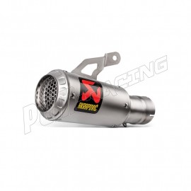 Silencieux titane AKRAPOVIC Non homologué S1000RR 2019-2023, S1000R 2021-2023