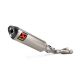 Demi-ligne racing titane Track Day Akrapovic R1 2015-2025