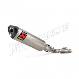 Demi-ligne racing titane Track Day Akrapovic R1 2015-2025