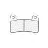Plaquettes de frein avant racing métal fritté XBK5 CL BRAKES HONDA