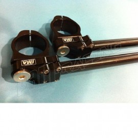 Bracelets et demi-guidons relevés 50 mm ajustables 0-7.5° diam 51 mm IMA Special Parts