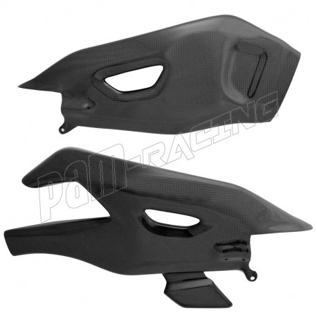 Protections de bras oscillant et protection de chaine carbone R1 2015-2026