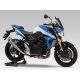 Silencieux homologué inox Yoshimura R11 GSR750 2011-2016