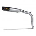 Silencieux adaptable SLIP-ON mono silencieux titane Akrapovic 675 Daytona 2006-2012