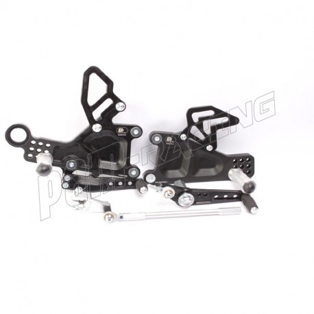 Commandes reculées PP Tuning Street Triple 765 2017-2022