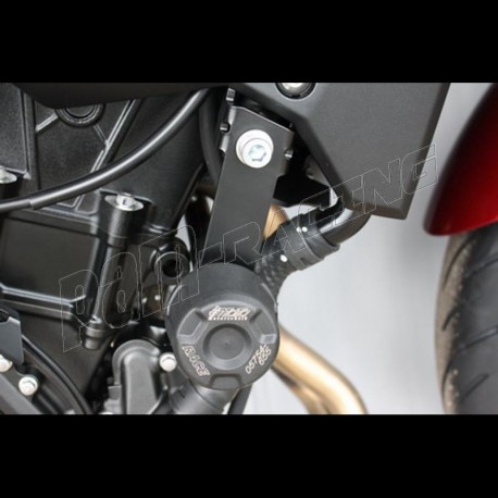 Tampons de protection avec platines de déport GSG MOTO Z400 2019