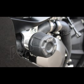 Tampons de protection avec platines de déport GSG MOTO ZX6R 636 2019-2020