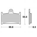 Plaquettes de frein avant AP RACING SF route métal fritté MZ, SUZUKI , TRIUMPH