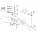 Pièces de rechanges pour amortisseur de direction OHLINS R6 2017-2025