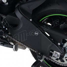 Adhésif anti-frottement cadre / bras oscillant noir 2 pièces R&G Racing ZX6R 636 2019-2024