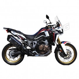 Grip de Réservoir TECHSPEC CRF 1000L Africa Twin 2016-2019 (design bleu, blanc, rouge)