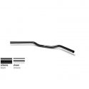 Guidon LSL Speed Bar acier noir diamètre 22.2 mm