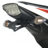 Support de plaque d'immatriculation avec feu stop pour clignotants PAS d'origine R&G Racing S1000RR 2019