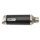 Silencieux Thunder homologué aluminium noir embout inox ARROW CBR650R 2019
