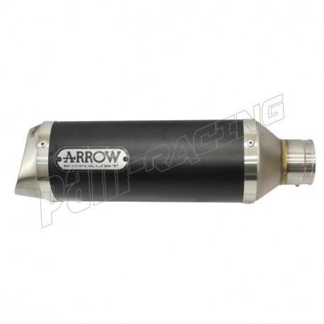 Silencieux Thunder homologué aluminium noir embout inox ARROW CBR650R 2019