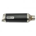 Silencieux Thunder homologué aluminium noir embout inox ARROW CBR650R 2019