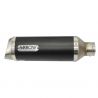 Silencieux Thunder homologué aluminium noir embout inox ARROW CBR650R 2019
