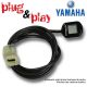 Indicateur de rapport engagé plug & play GT3100 PZ RACING YAMAHA