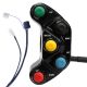 Commodo racing gauche R1 2018-2021 faisceau GYTR Plug & Play Carraro Engineering